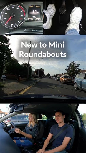 28K views · 175 reactions | New to mini roundabouts. #drivinglessons #miniroundabouts | Conquer Driving | Facebook