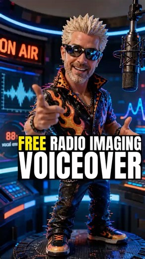 Free Sample ElevenLabs Voiceover for Radio & TV Production
