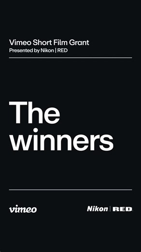 Vimeo Staff Picks on Instagram: "The inaugural @Vimeo Short Film Grant, presented by @nikonusa and @reddigitalcinema, has officially crowned its winners — and we’re beyond inspired. Out of thousands of submissions, our team, with the help of our esteemed panel of jurors (@realadambricker, Charlotte Wells, David Lowery, @savanahleaf, and @seanswang) hand-selected five winners to receive a $30,000 direct cash grant towards the production of a short film, equipment from Nikon | RED, one-on-one ment