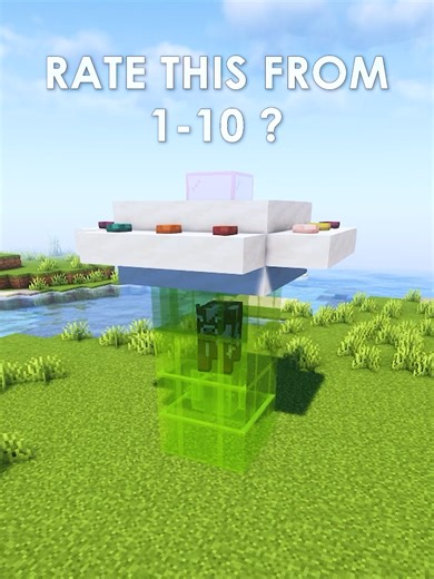 Minecraft Simple Alien UFO Build 🛸