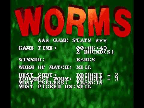 SNES Longplay [583] Worms