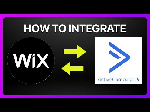 How To Integrate Wix With ActiveCampaign 2026! Tutorial