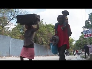 Thousands displaced by gang Violence in Haiti