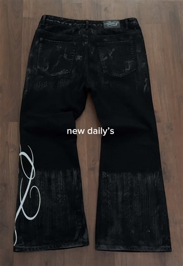 black waxed denimn sample 01 #fashion #streetwear #fyp #clothingbrand #clothes