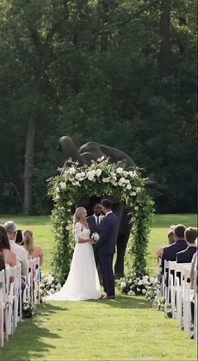 Elephant Crashes Wedding Vows