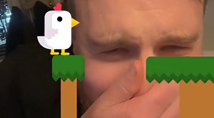 He Has To Move The Chicken By Clucking Out Loud In This Hilarious Game