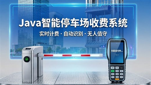 【Java web项目实战】十分钟教你搞定智能停车场管理系统！（附源码）Java毕设-Java项目-数据库课程设计