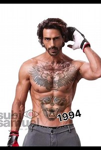 arjun rampal body transformation to 1985 to 1999 and latest pic...#yt #ytsudio #ytshorts #youtube