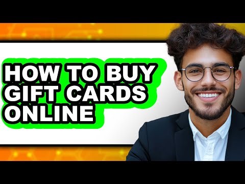 How to Buy Gift Cards Online (easy Method)