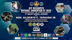 WATCH | Historic AFP 2025 Reservists Convention Sets Participation Record Over 4,500 reservists gathered on-site, with 48,000 joining online during the AFP 2025 National Reservists Convention and ARRAPI General Assembly—highlighting unity, readiness, and strengthened roles in national defense and disaster response. | Reserve Force Development, AFP