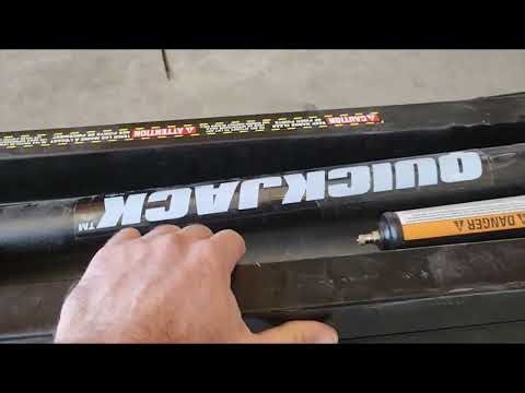 Adding wheels to QuickJack 7000TL so they can be easily move on the ground.