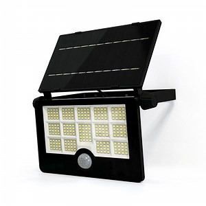 [Hot Item] LED Motion PIR Sensor Outdoor Wall Security Lamp Waterproof IP65 Adjustable Folding Flood Solar Garden Light