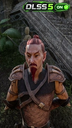 Dlss 5 in ESO #theelderscrolls #mmo #dlss5