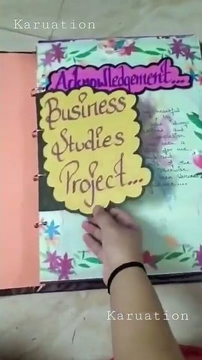 School Project | Class 12th | BUSINESS STUDIES PROJECT FILE | Practical File DM for full video 😊