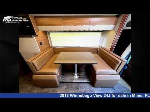 Unbelievable 2018 Winnebago View 24J Class C RV For Sale in Mims, FL | RVUSA.com