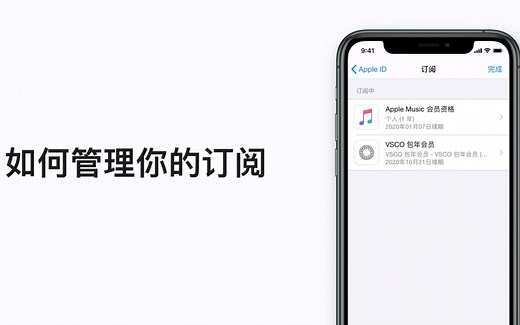 苹果 中国大陆 如何管理你的订阅