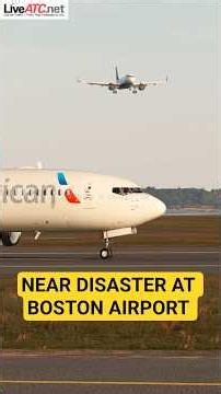 Near Collision Between American And Delta At Boston