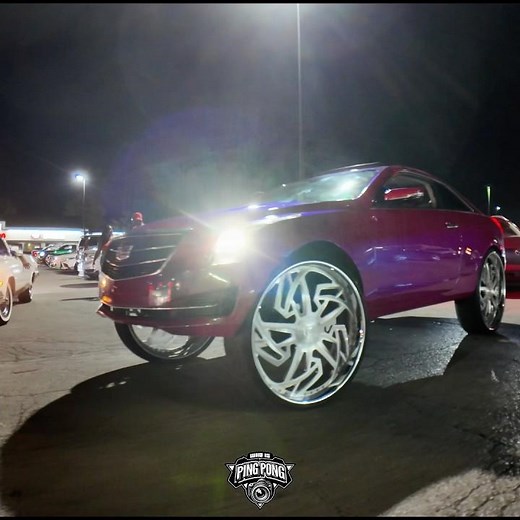 Cadillac ATS on 30” Corleone forged wheels