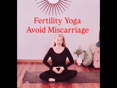 20 Minute Fertility Yoga Avoiding Miscarriage/Two Week Wait with YogaYin #tww#fertilityyoga