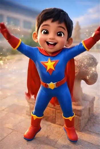 little superman dancing