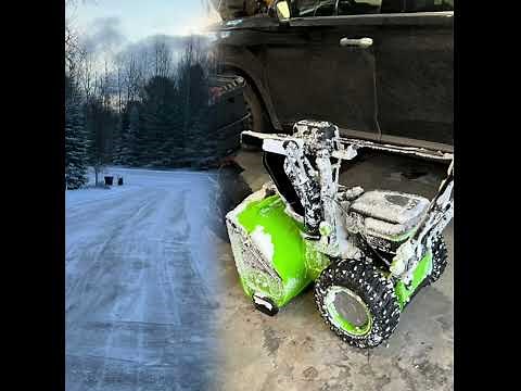 Greenworks 80 Volt 24’ Dual Stage Snow Blower from Costco