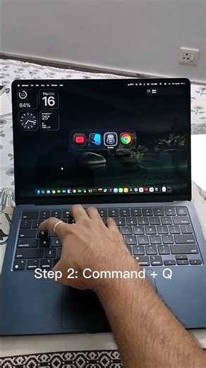 MacBook shortcut to close all the application #macbook #apple