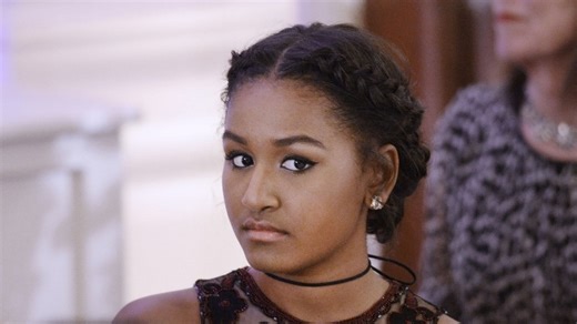 The most talked about outfit from Sasha Obama's daring looks