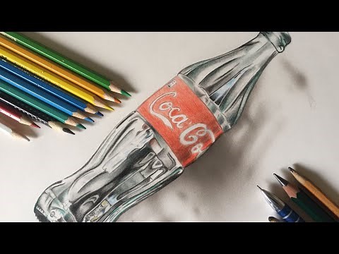 Ich male eine Cola Flasche | Lucas.zeichnet