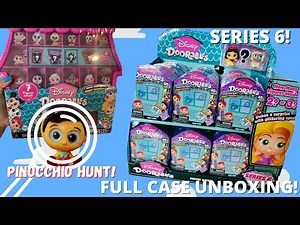 NEW! Disney Doorables Series 6 FULL CASE Unboxing 24+ Surprises! PINOCCHIO Limited Edition Hunt!