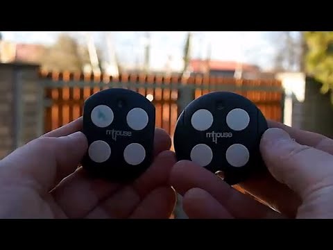 Jak naprogramovat dálkový ovládač Mhouse GTX4 | MontEgo.cz