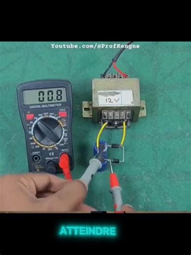 voici comment faire un redresseur pour vos petits essai 👍👍 #creatorsearchinsights #redresseur #electrician #machine #pourtoi