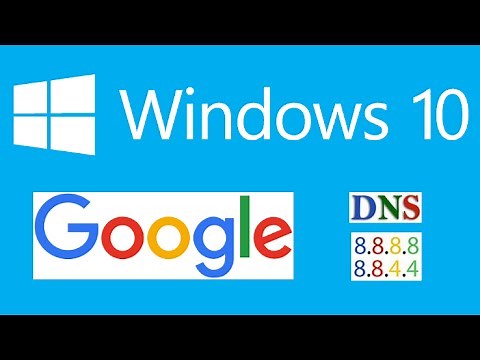 How to configure Google Public DNS in Windows 10. (fix freezes and slowness)