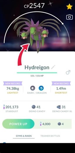 LETS GOO!! ✨ Shiny Hydreigon ✨ Evolve🧬 in Pokemon GO.
