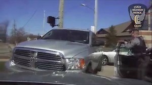 This started simply enough. Ohio state police noticed a stolen Dodge Ram in a gas station parking lot. But the man driving it wasn't going quietly. And a high-speed chase through the streets of Cleveland ends in a demolition derby. | KSLA News 12