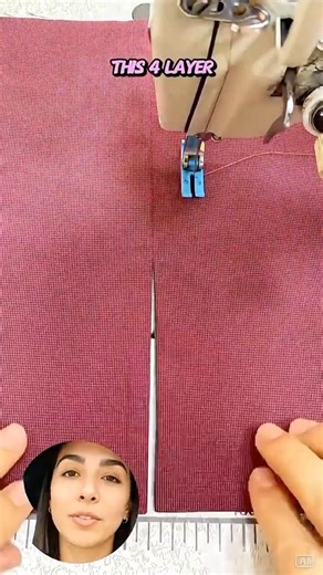 Easy 4 Layer Fabric Slit Sewing Method for Beginners 1 #sewing