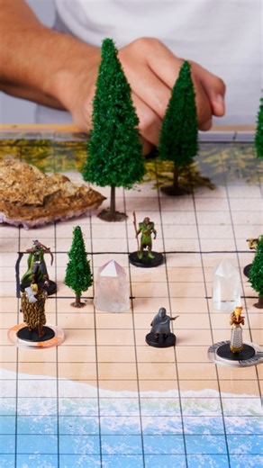 TidyBoss RPG DnD Grid Mat Kit for Game Masters