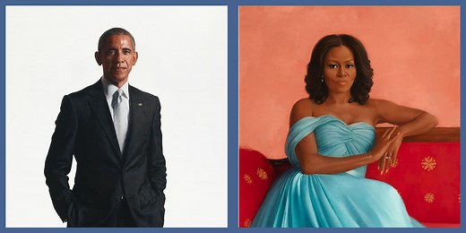 See Barack and Michelle Obama's Official White House Portraits