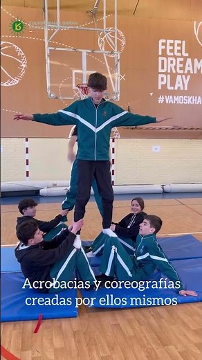 Acrosport en Secundaria para el trabajo de fuerza, flexibilidad, equilibrio y trabajo en equipo