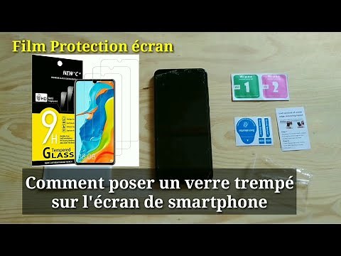 Comment poser un verre trempé sur l'écran de smartphone