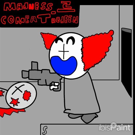 mc2 tricky a sin4 gun! | #madnesscombatanimation #tricky #jebus #agent