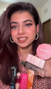 Favourite makeup products list 🎀 Still same in 2025 🤭 #sheglam #fypシ #skintok #makeup #makeuplover #viralproducts #maybelline #sheglamblush #sheglammakeup | Hey Anu