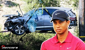 10K views · 57 reactions | How safe was the Genesis GV80 SUV that Tiger Woods was driving? | HotCars | Facebook