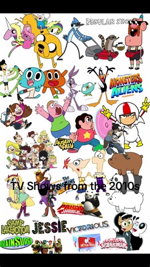 TV Shows from the 2010s! Comment which ones you remember and loved the most! Give me a follow for me content like this! #fyp #foryou #nostalgia