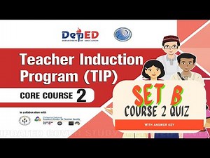 SET B Coursebook 2 Quiz with answer | TIP Course 2 Quiz