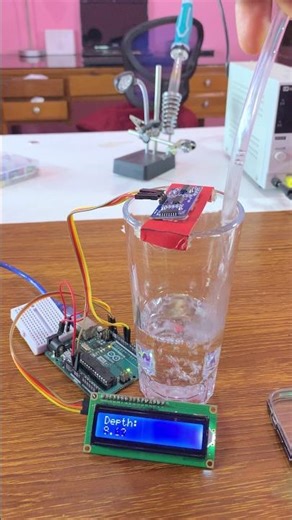 DIY Smart ultrasonic water level measurement using Arduino #arduino #diy #ultrasonic #smarthome