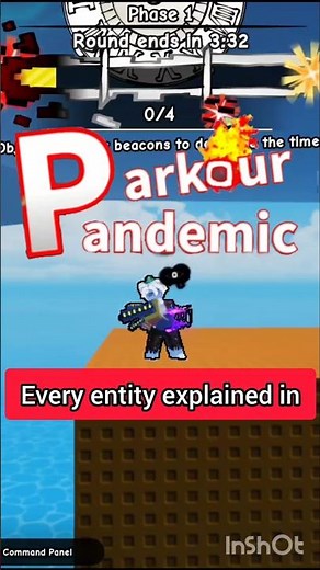Every entity explained in Parkour Pandemic on Roblox #parkourpandemic #roblox #tips #tutorial