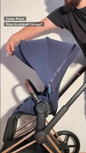 Cybex Priam: Extending the Canopy