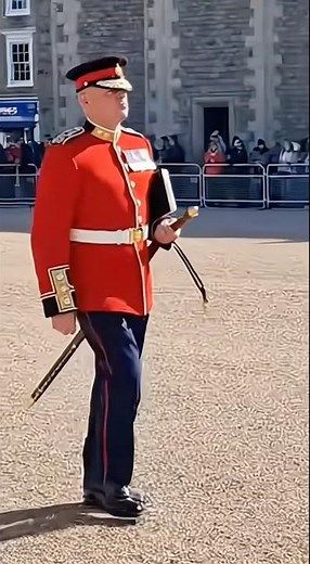 Stepping into History: The Precision of the Guard 🇬🇧💂‍♂️