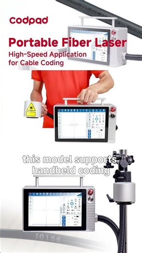 Cable Coding at Lightning Speed – Portable Fiber Laser