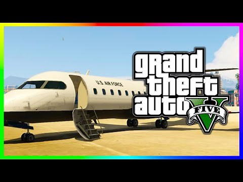 GTA 5 NEW 16 SEATER "Buckingham Miljet" JUMBO JET - GTA 5 "Patch 1.16" Flight School DLC! (GTA V)